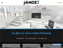 Tablet Screenshot of jamos.ch